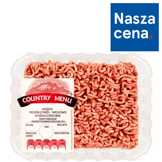Country Menu Mięso wieprzowo-wołowe garmażeryjne 500 g