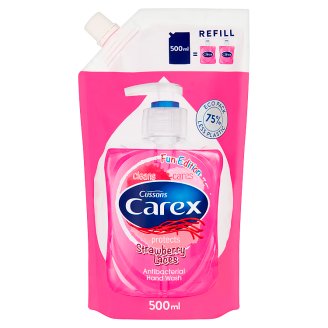 Carex Kids Strawberry Candy Antybakteryjne mydło opakowanie uzupełniające 500 ml