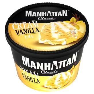 Manhattan Classic Cream Vanilla Ice Cream 1.4 L