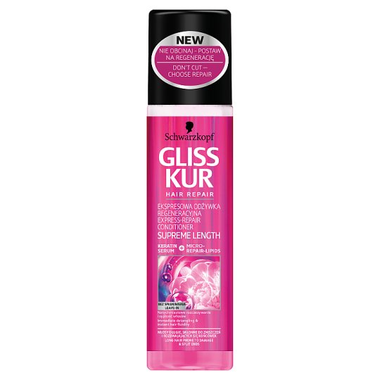 Gliss Kur Supreme Length Ekspresowa odżywka regeneracyjna 200 ml