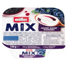 Müller Mix Jogurt z wsadem owocowym 130 g