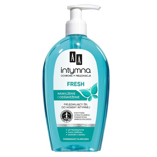 AA Intymna Ochrona&Pielęgnacja Fresh żel do higieny intymnej dozownik 300 ml