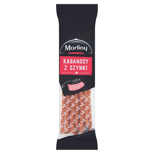 Morliny Kabanosy z szynki 105 g
