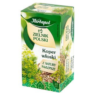 Herbapol Zielnik Polski Koper włoski Herbatka ziołowa 40 g (20 torebek)
