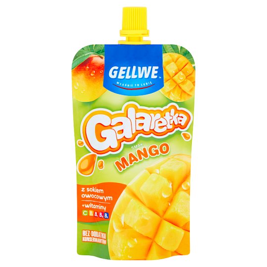Gellwe Mango Flavor Jelly 90 g