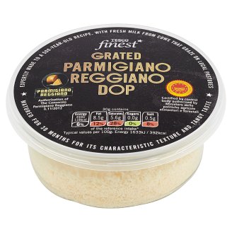 Tesco Finest Parmigiano Reggiano Półtłusty ser twardy tarty 60 g