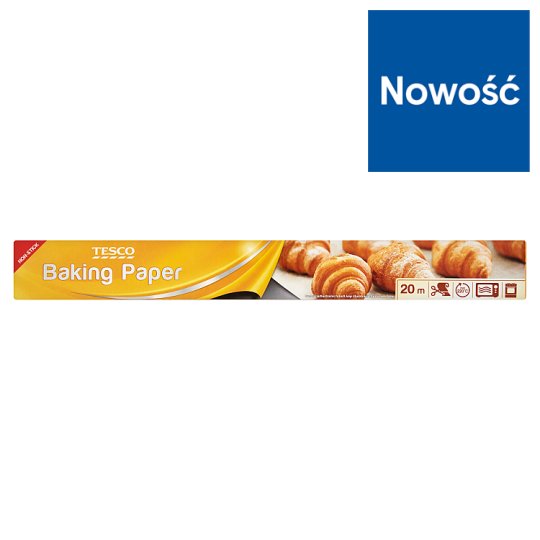 Tesco Papier do pieczenia 20 m x 38 cm