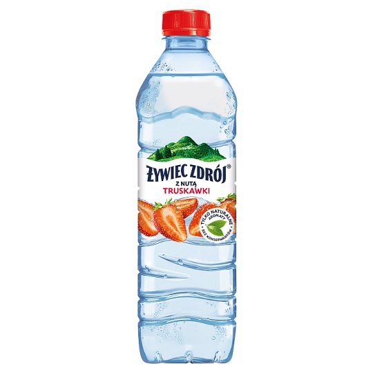 Żywiec Zdrój Napój niegazowany z nutą truskawki 500 ml