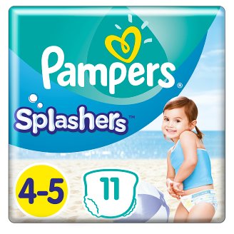Pampers Splashers, R4-5, 11 jednorazowych pieluch do pływania