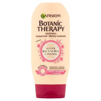 Garnier Botanic Therapy Odżywka do włosów osłabionych i łamliwych Olejek rycynowy i migdał 200 ml
