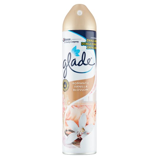 Glade by Brise Satynowy kwiat wanilii Odświeżacz powietrza w aerozolu 300 ml
