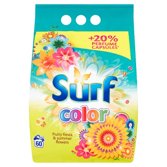 Surf Color Fruity Fiesta & Summer Flowers Proszek do prania 3,9 kg (60 prań)