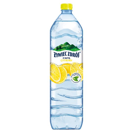 Żywiec Zdrój Napój niegazowany z nutą cytryny 1,5 l