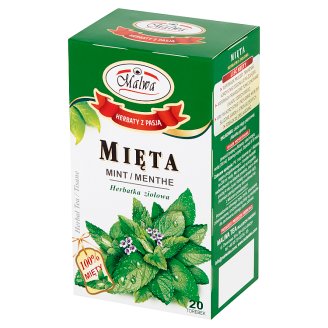 Malwa Mięta Herbatka ziołowa 40 g (20 torebek)