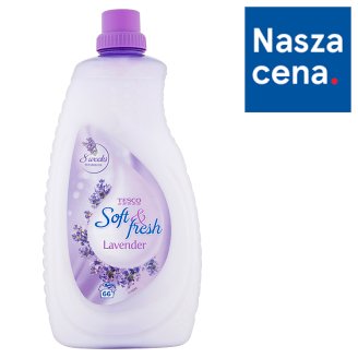 Tesco Soft & Fresh Lavender Płyn do płukania tkanin 2 l (66 prań)