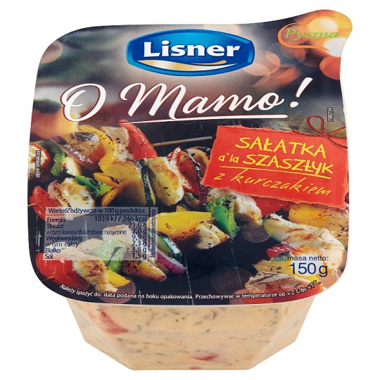 Lisner O Mamo! Sałatka a'la szaszłyk z kurczakiem 150 g