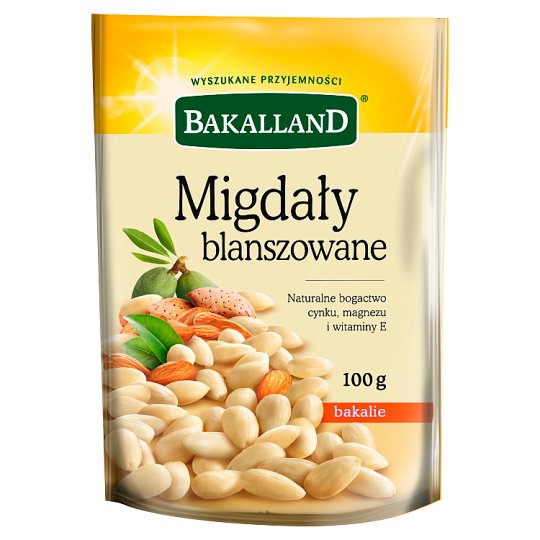 Bakalland Migdały blanszowane 100 g