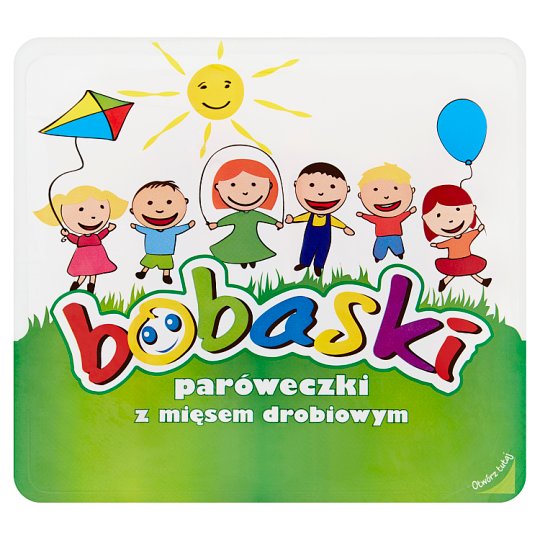 Bobaski Paróweczki z mięsem drobiowym 250 g
