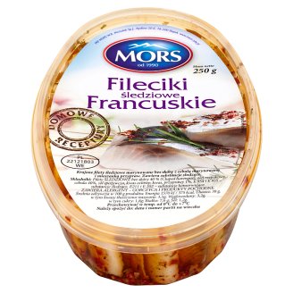 Mors Fileciki śledziowe francuskie 250 g
