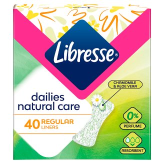 Libresse Wkładki higieniczne Natural Normal 40 sztuk