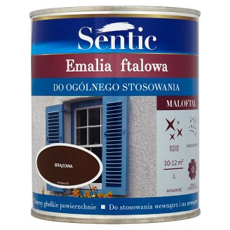 Sentic Maloftal Emalia ftalowa do ogólnego stosowania brązowa 750 ml