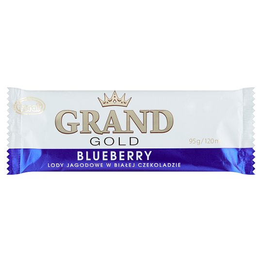 Koral Grand Gold Blueberry in White Chocolate Ice Cream 120 ml