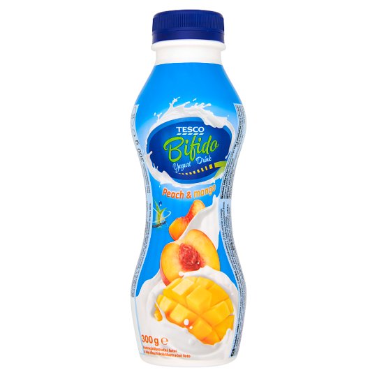 Tesco Bifido Jogurt pitny brzoskwinia i mango 300 g