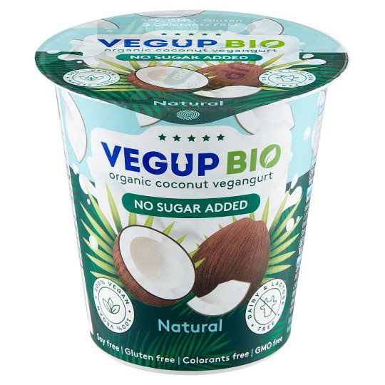 Vegup Bio Natural Kokosowy vegangurt 140 g
