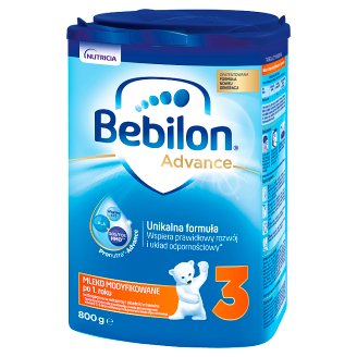 Bebilon Junior 3 z Pronutra+ Mleko modyfikowane powyżej 1. roku życia 800 g
