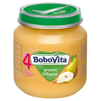 BoboVita Gruszka Williamsa po 4 miesiącu 125 g