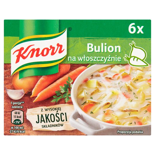 Knorr Bulion na włoszczyźnie 60 g (6 x 10 g)