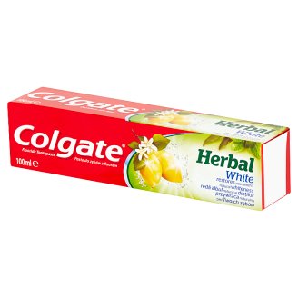 Colgate Herbal White z olejkiem cytrynowym Pasta do zębów z fluorem 100 ml