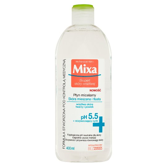 Mixa Płyn micelarny skóra mieszana i tłusta 400 ml