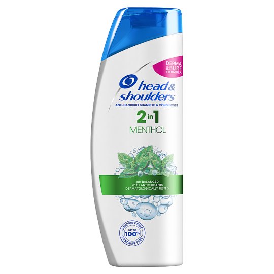 Head & Shoulders Menthol Fresh 2 w 1 Szampon przeciwłupieżowy 360 ml