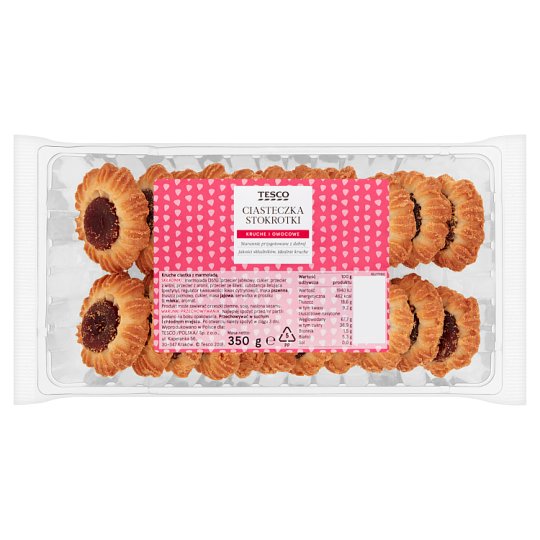 Tesco Ciasteczka stokrotki 350 g