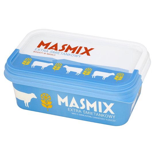 Masmix Extra Śmietankowy Miks o zmniejszonej zawartości tłuszczu 380 g