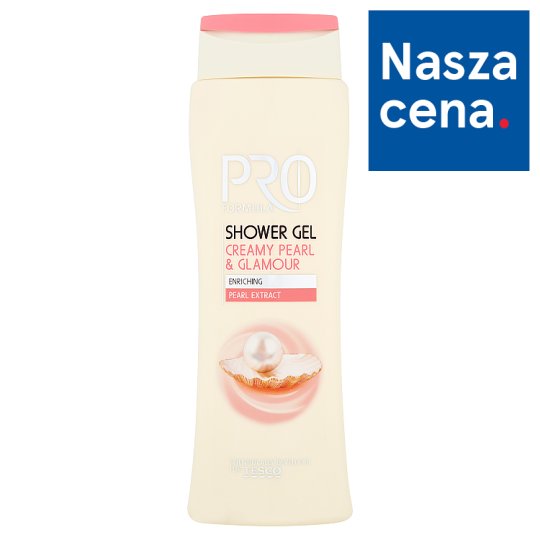 Tesco Pro Formula Żel pod prysznic Pearl & Glamour 400 ml