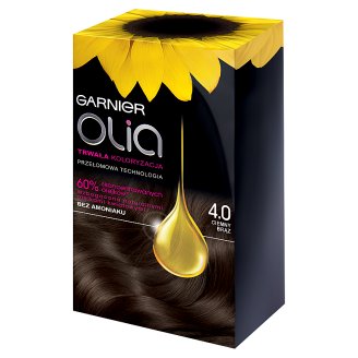 Garnier Olia Farba do włosów 4.0 Ciemny brąz