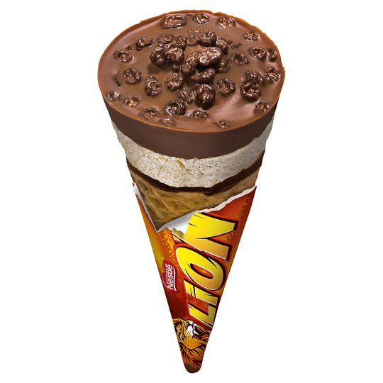 Lion Lody karmelowe i lody o smaku ciasteczkowym z sosem toffi 110 ml