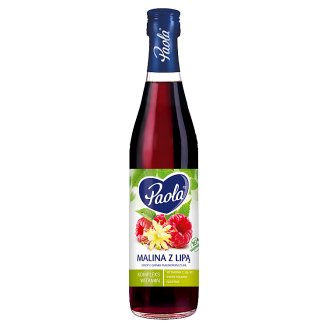 Paola Syrop o smaku malina z lipą 430 ml
