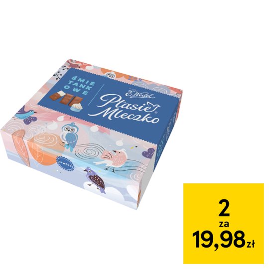 E. Wedel Ptasie Mleczko śmietankowe 380 g