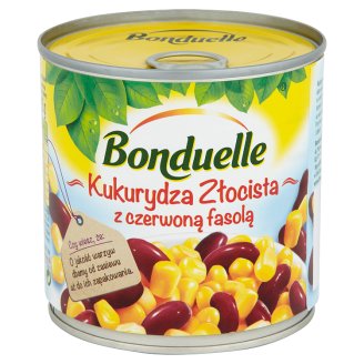 Bonduelle Kukurydza Złocista z czerwoną fasolą 340 g