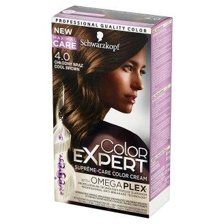 Schwarzkopf Color Expert Farba do włosów 4.0 Chłodny brąz