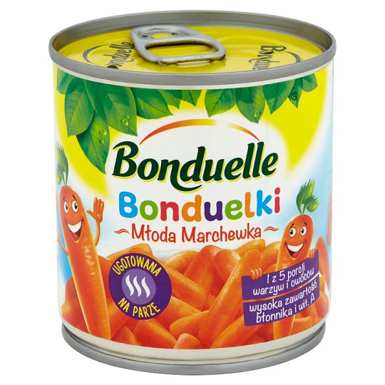 Bonduelle Bonduelki Młoda marchewka 155 g