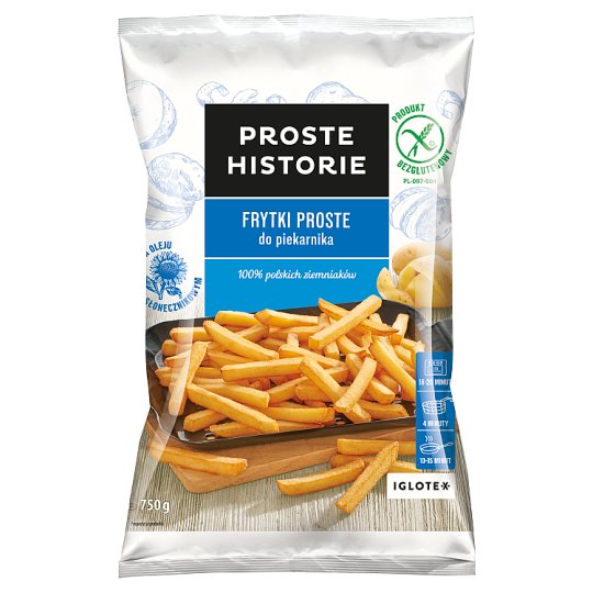 Proste Historie Straight Fries for Oven 750 g