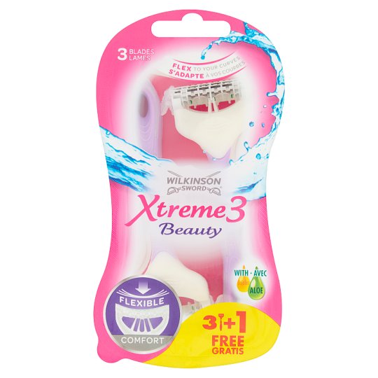Wilkinson Sword Xtreme3 Beauty Jednorazowe maszynki do golenia 4 sztuki