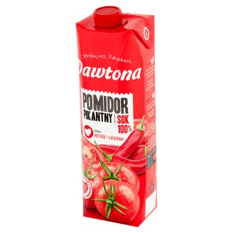 Dawtona Sok 100% pomidor pikantny 1 l