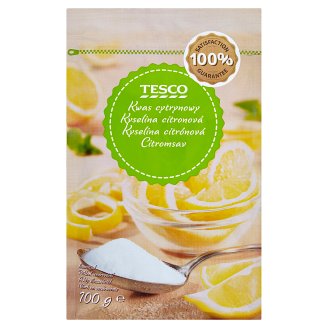 Tesco Kwas cytrynowy 100 g