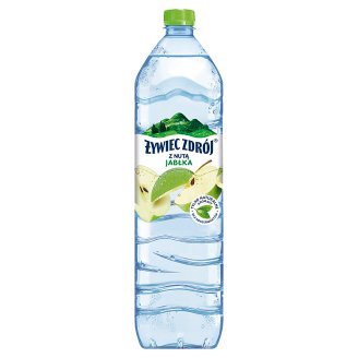 Żywiec Zdrój ze smakiem jabłka Napój niegazowany 1,5 l