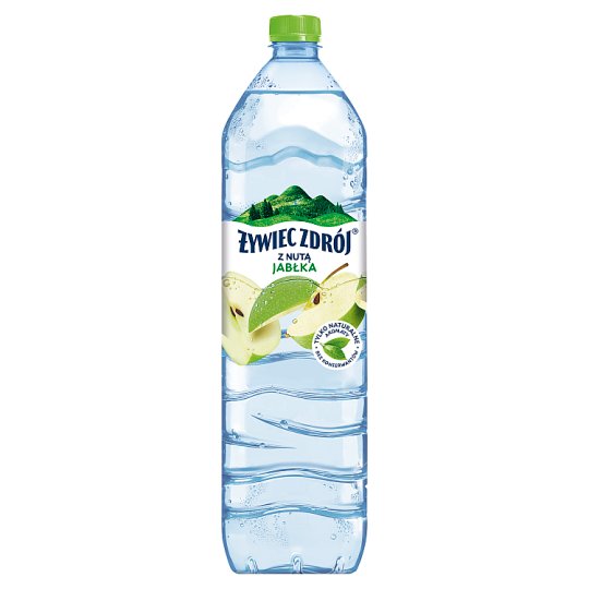 Żywiec Zdrój Napój niegazowany z nutą jabłka 1,5 l